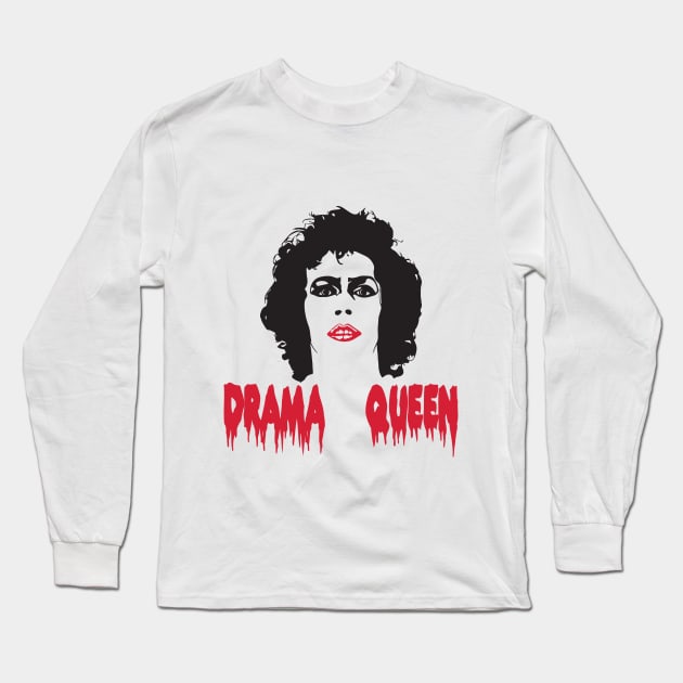 Drama Queen 2 Long Sleeve T-Shirt by Spilled Ink